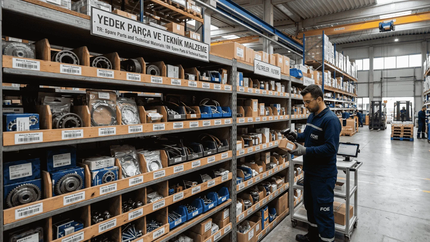 Yedek Parça ve Teknik Malzeme